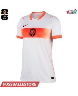 Günstige Niederlande Auswärtstrikot Damen WM 2026 Kurzarm
